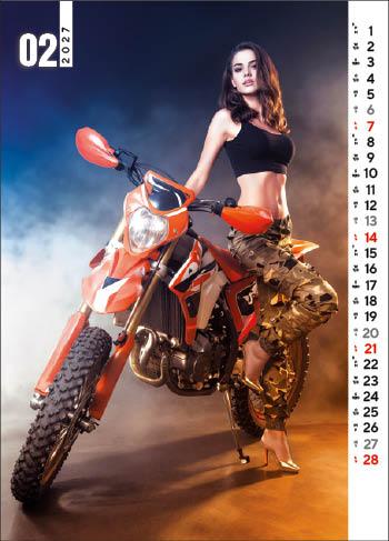 KALENDARZ WIELOPLANSZOWY GIRLS&BIKES JOTAN STANDARD
