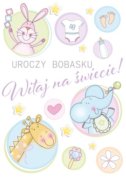 LAURKA B6B POLMAK BROKAT URODZINY NARODZINY