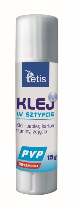 KLEJ W SZTYFCIE 15G TETIS PVP