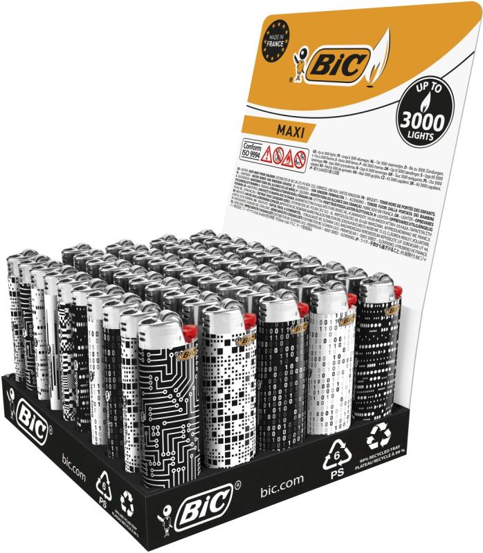 ZAPALNICZKA BIC J26 SLV CODES A50