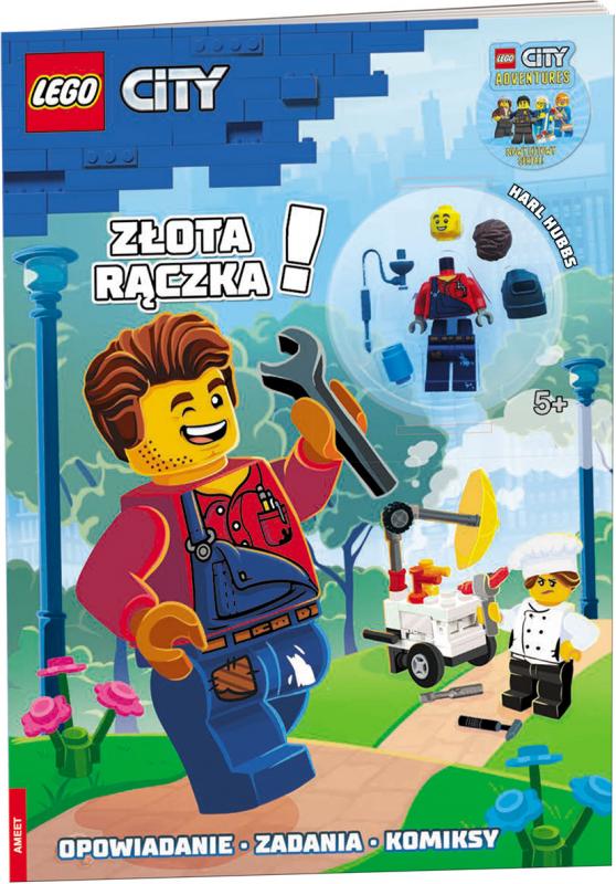 KSIĄŻECZKA LEGO CITY. ZŁOTA RĄCZKA