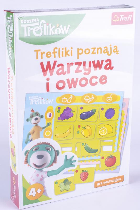 GRA TREFLIKI POZNAJĄ-WARZYWA I OWOCE