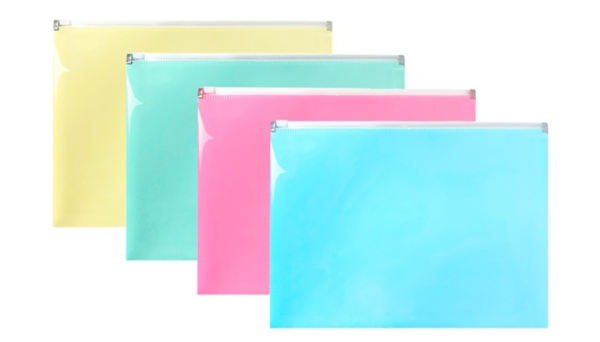 TECZKA NA SUWAK A4 PP PASTEL MIX (OP. 10)