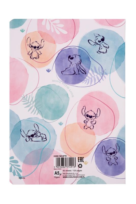 ZESZYT A5/60 # STITCH DISNEY - (m)- WZÓR 1