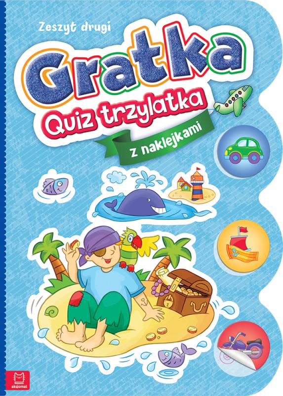 KSIĄŻECZKA GRATKA - QUIZ TRZYLATKA. ZESZYT DRUGI