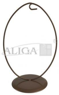 STOJAK SMW-1707 METALOWY JAJKO 21CM WYS.14,5CM SZEROKOŚC 10CM ŚREDNICA