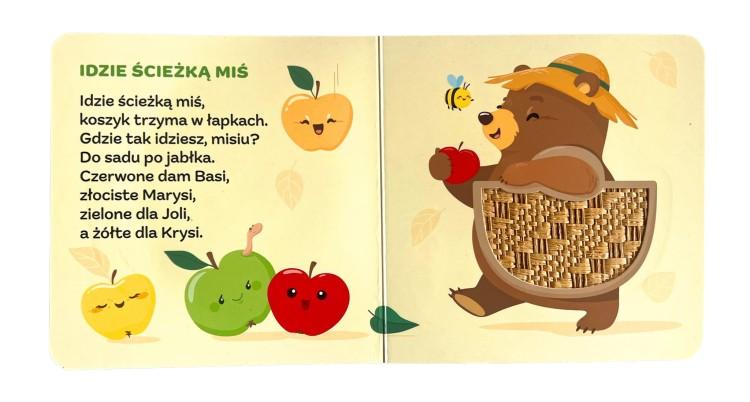 KSIĄŻECZKA RYMOWANKI DOTYKANKI-ŚLIMAK