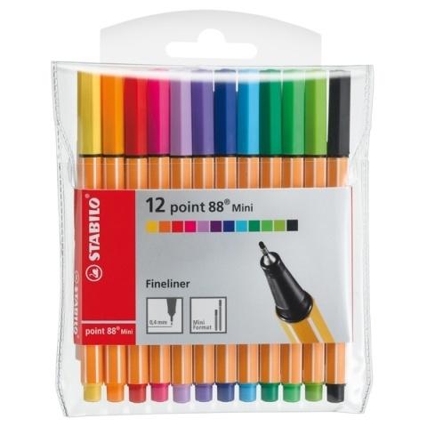 CIENKOPIS STABILO MINI 88 ETUI 12SZT