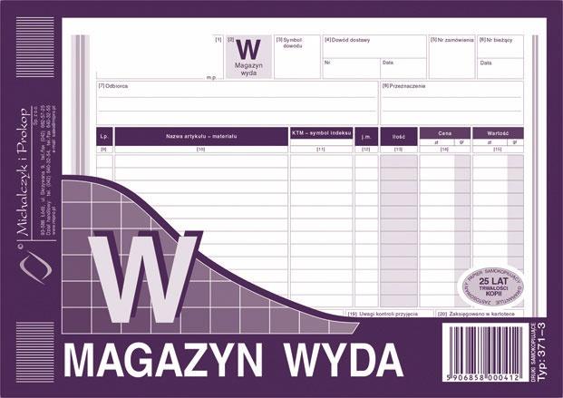 DRUK M MW MAGAZYN WYDA