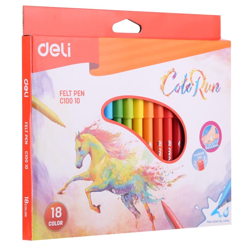 FLAMASTRY 18 COLORUN DELI