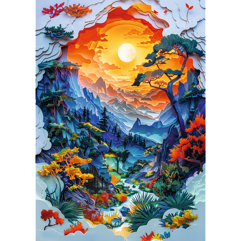 PUZZLE 1000 TREFL JUBILEUSZ-DOLINA