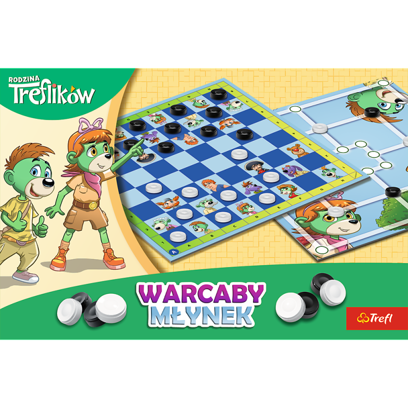 GRA TREFL WARCABY I MŁYNEK RODZINA TREFLIKÓW