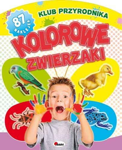 KSIĄŻECZKA KLUB PRZYRODNIKA KOLOROWE ZWIERZAKI