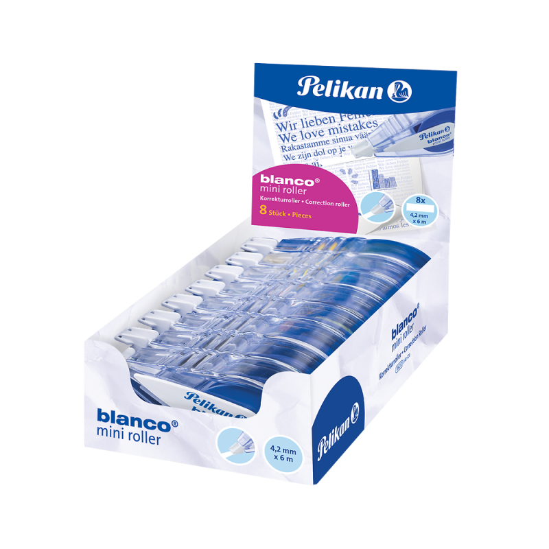 KOREKTOR PELIKAN W TAŚMIE 4,2MMX6M BLANCO MINI