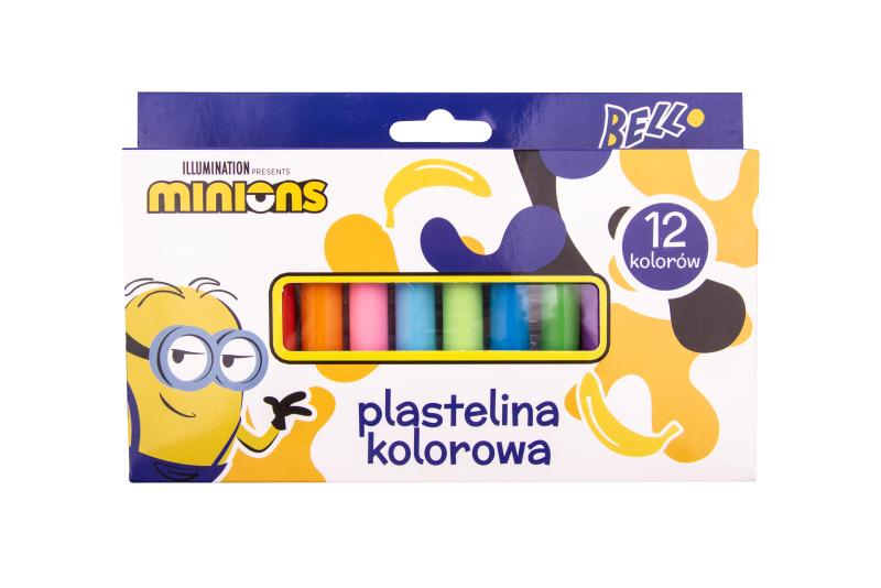 PLASTELINA 12 BENIAMIN MINIONKI