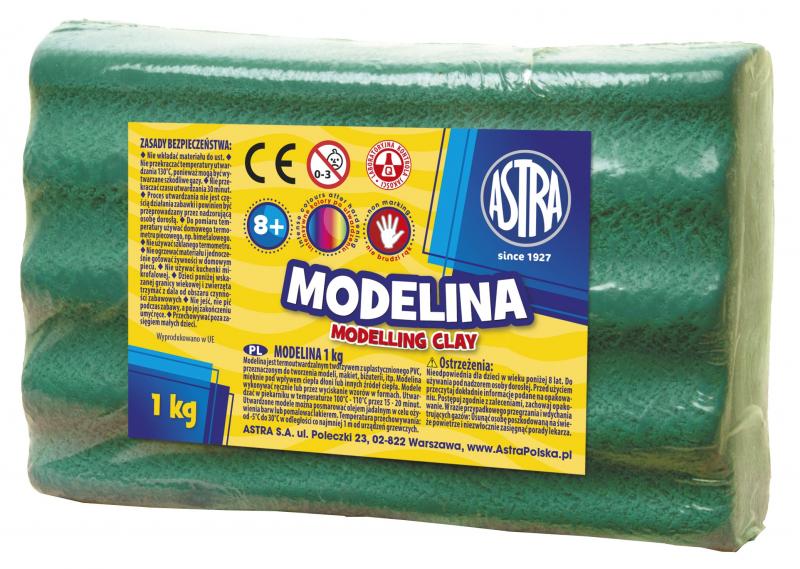 MODELINA 1 KG ASTRA ZIELONA