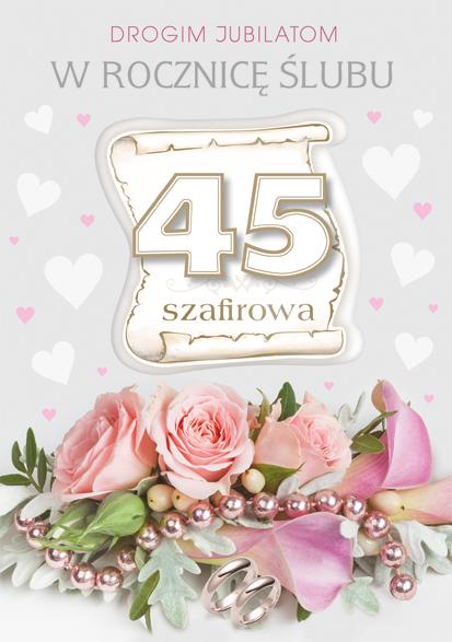 LAURKA A5 POLMAK Z GĄBKĄ ROCZNICA ŚLUBU