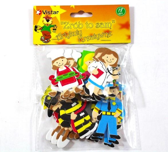 NAKLEJKI Z PIANKI ZAWODY NAUCZYCIELKA