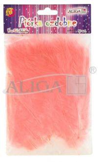 PIÓRKA JASNO RÓŻOWE P-071 10-12CM A/50