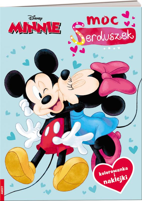 KSIĄŻECZKA MINNIE.MOC SERDUSZEK