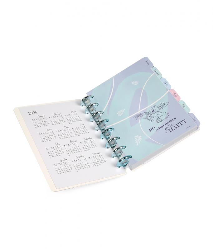 PLANER A5/200 BIG RING - STITCH DISNEY FASHION -