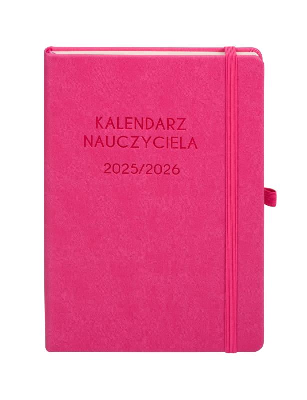 KALENDARZ NAUCZYCIELA A5 TDW RÓŻOWY