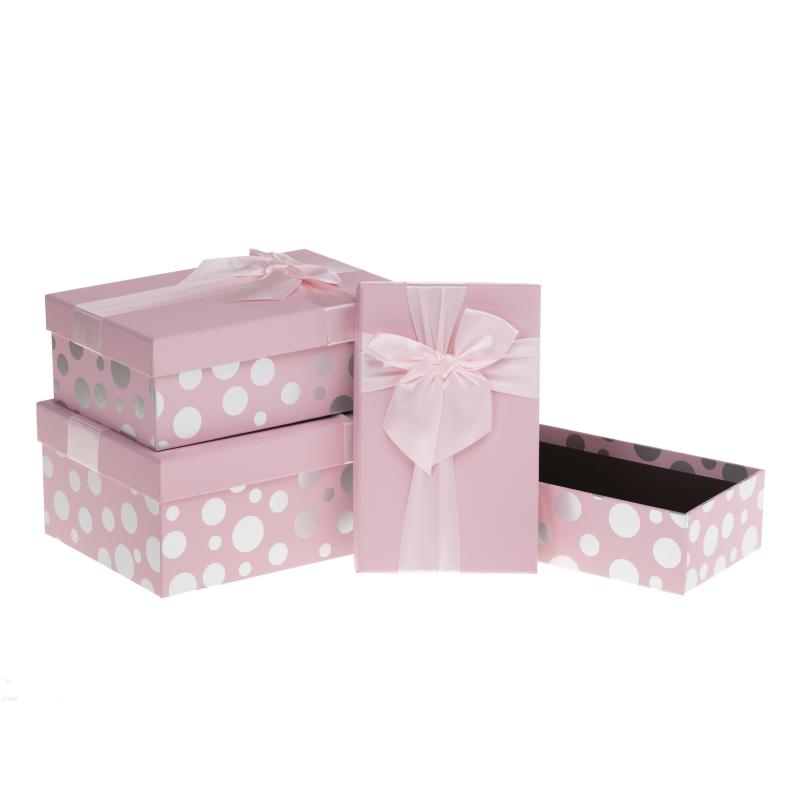 ZESTAW PUDEŁEK PUG-25224-PR SET 3 PCS
