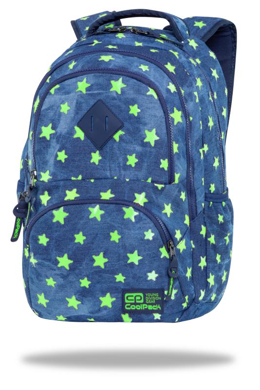 PLECAK MŁODZ. CP DART - DENIM YELLOW STARS