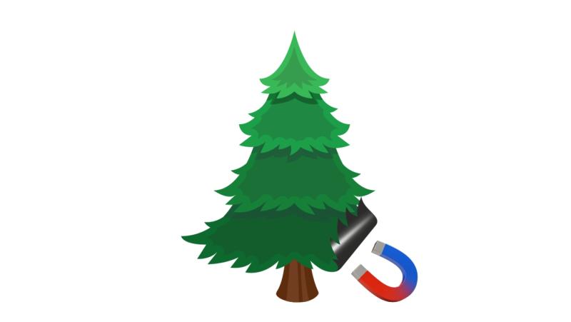 ZESTAW KREATYWNY CHOINKA MAGNETYCZNA PIERNIKI #ŚWIĘTA
