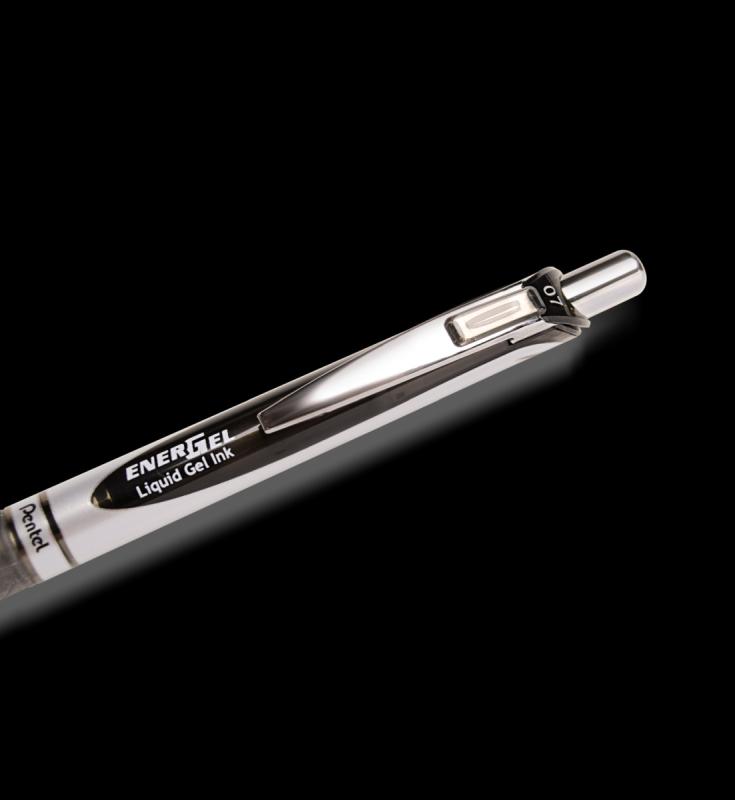 PIÓRO KULKOWE ENERGEL 0,7MM CZARN A12 + HERBATA