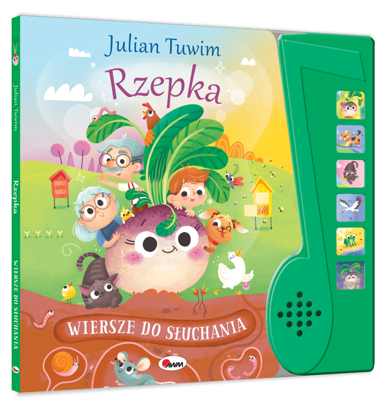 KSIĄŻECZKA WIERSZE DO SŁUCHANIA RZEPKA