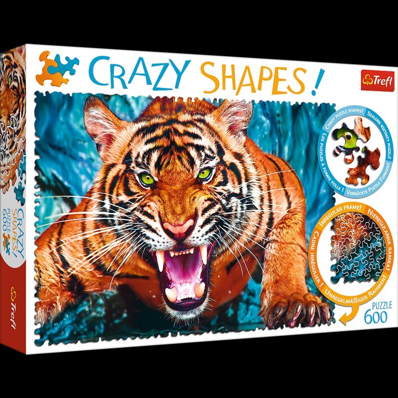 PUZZLE 600 TREFL OKO W OKO Z TYGRYSEM