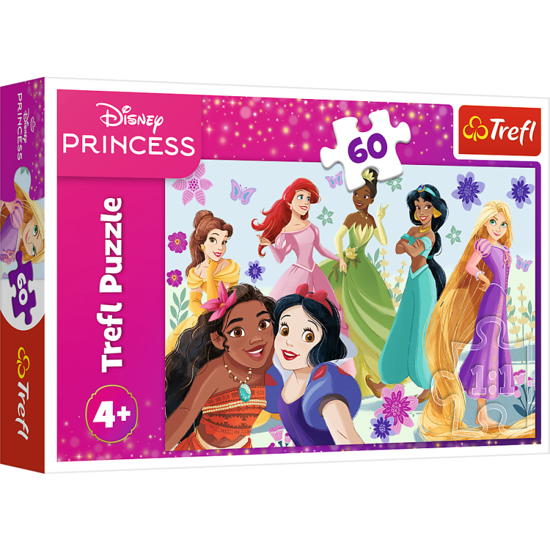 PUZZLE 60 TREFL KSIĘŻNICZKI W AKCJI