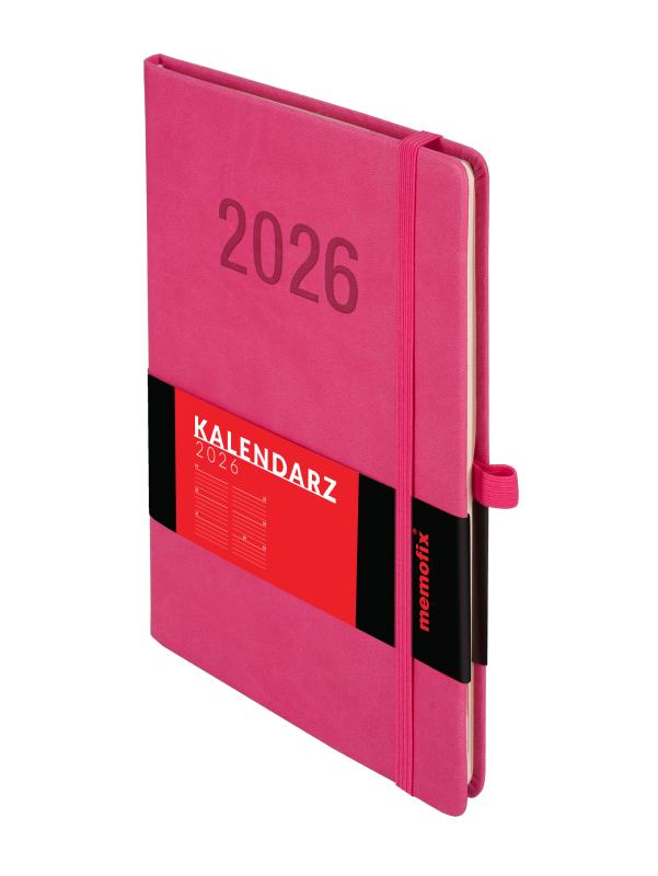 KALENDARZ A5 MEMOFIX TDW RÓŻOWY