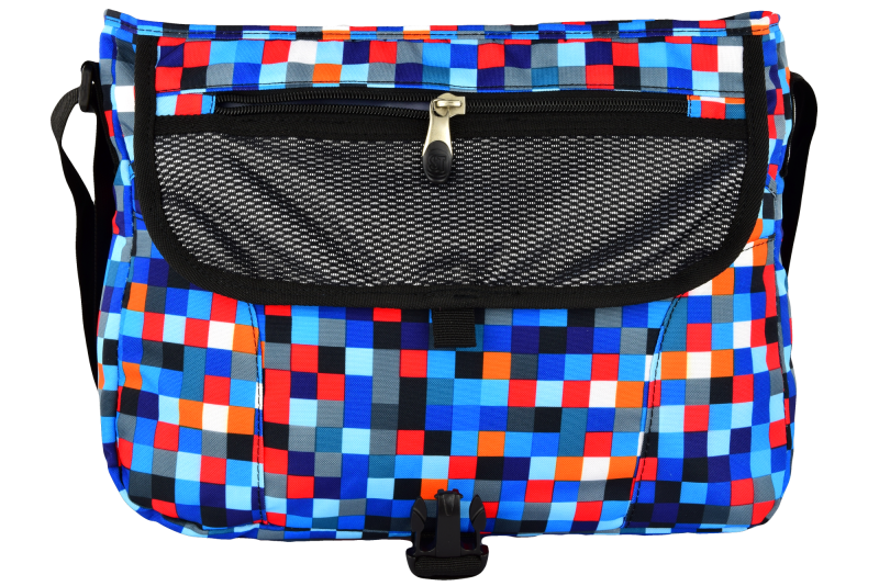 TORBA NA RAMIĘ STRIGHT SB-01 PIXELMANIA BLUE