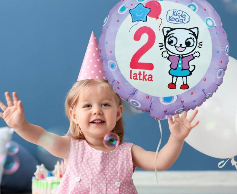 BALON FOLIOWY KICIA KOCIA 2 LATKA 18