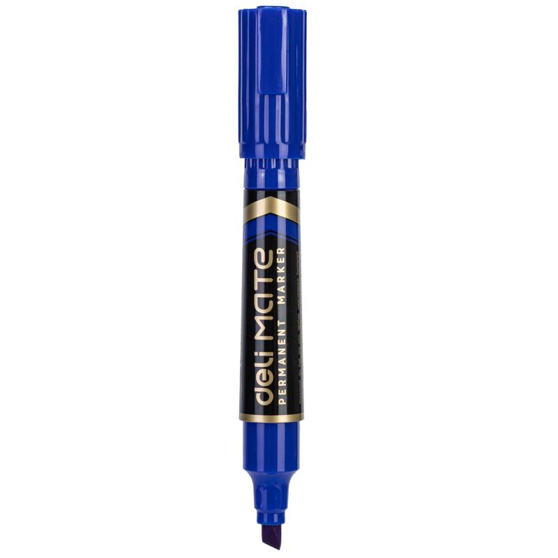 MARKER PERMANENTNY DWUSTRONNY 1-6MM & 1,5MM NIEBIESKI DELI A10