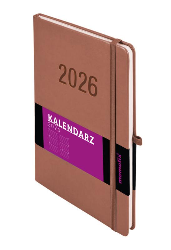 KALENDARZ B5 MEMOFIX TDW MOChA MOUSSE