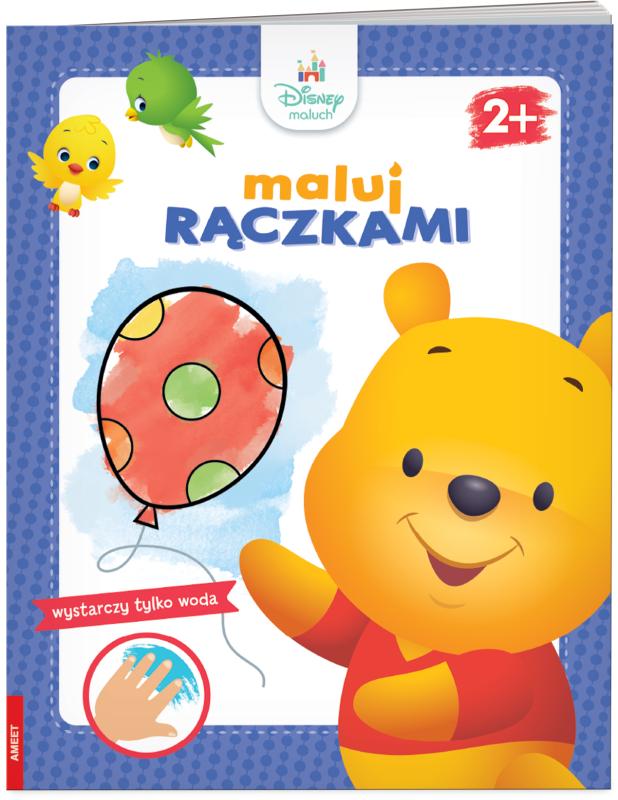 KSIĄŻECZKA DISNEY MALUCH. MALUJ RĄCZKAMI