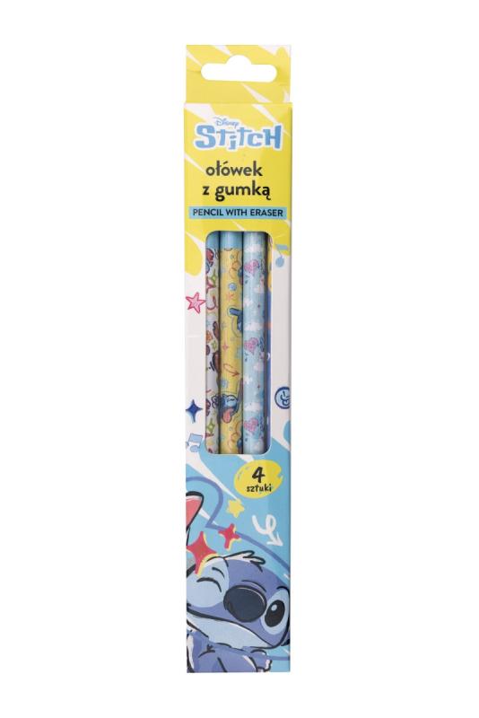 OŁÓWEK Z GUMKĄ STITCH A4 BENIAMIN