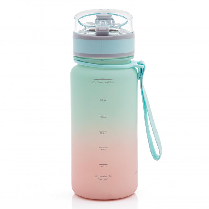 BIDON AQUA PURE BY ASTRA 400 ML - PINK/MINT