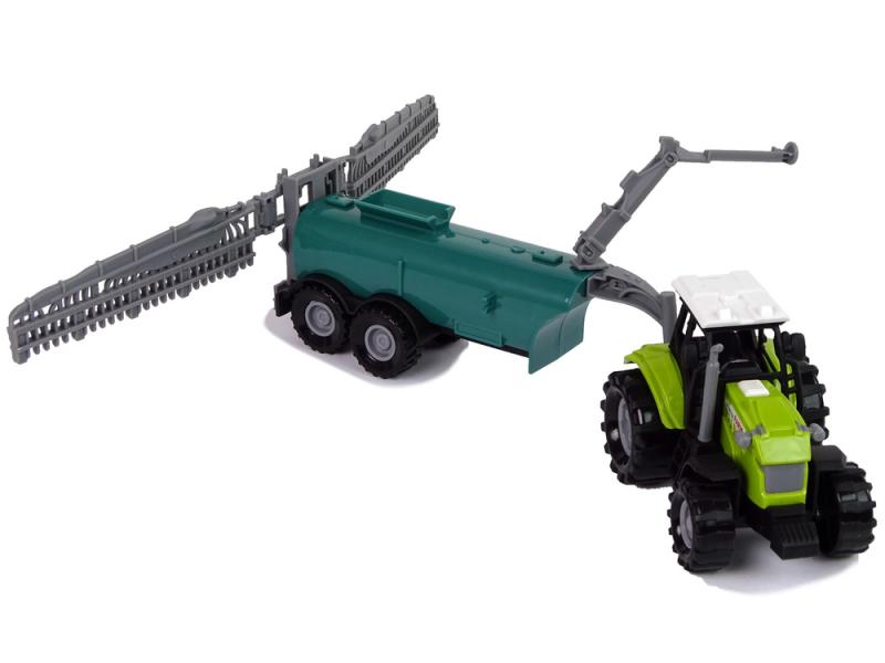 TRAKTOR ROLNICZY Z OPRYSKIEM FARMA DŹWIĘK ZIELONY