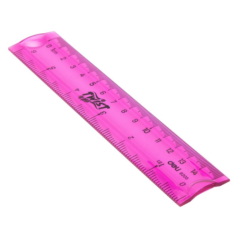 LINIJKA 15 CM DELI 6205 ELASTYCZNA