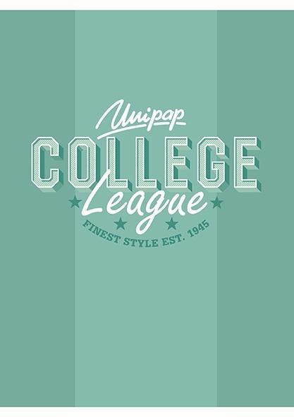 ZESZYT A5/32 = KOLOROWA COLLEGE PREP LAMINOWANY SOFT TOUCH 90G