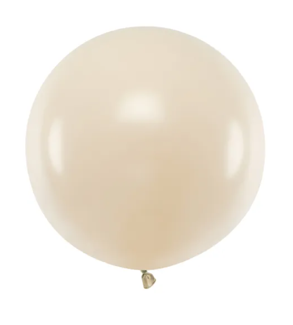 BALON OKRĄGŁY 60CM NUDE