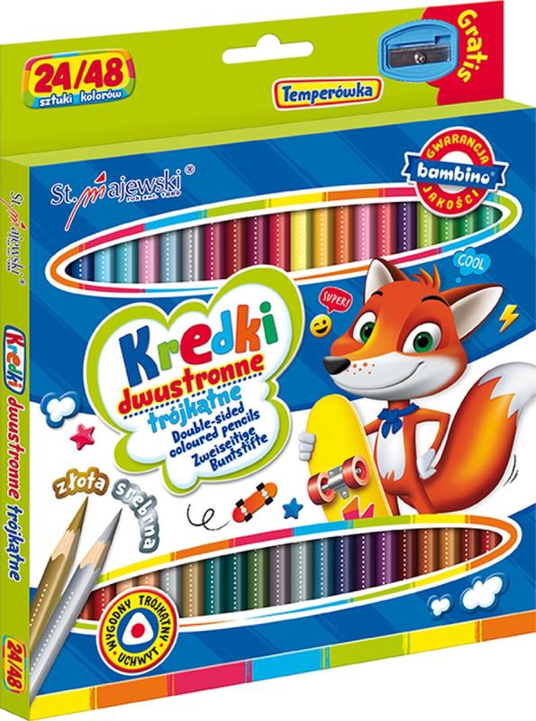KREDKI BAMBINO 24/48 18CM Z TEMPERÓWKĄ