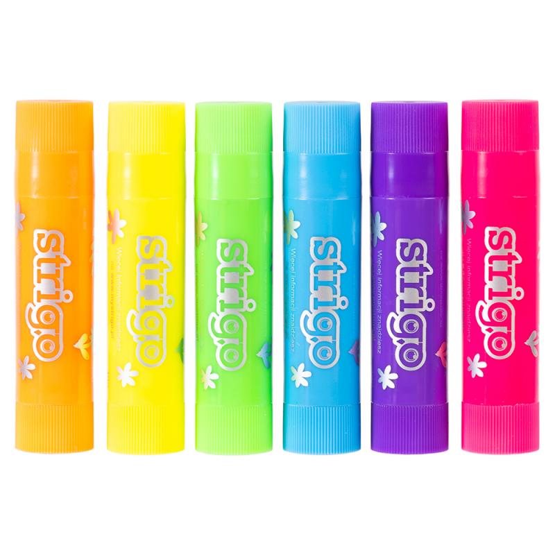KREDKI ŻELOWE NEON 6 SZT 10G