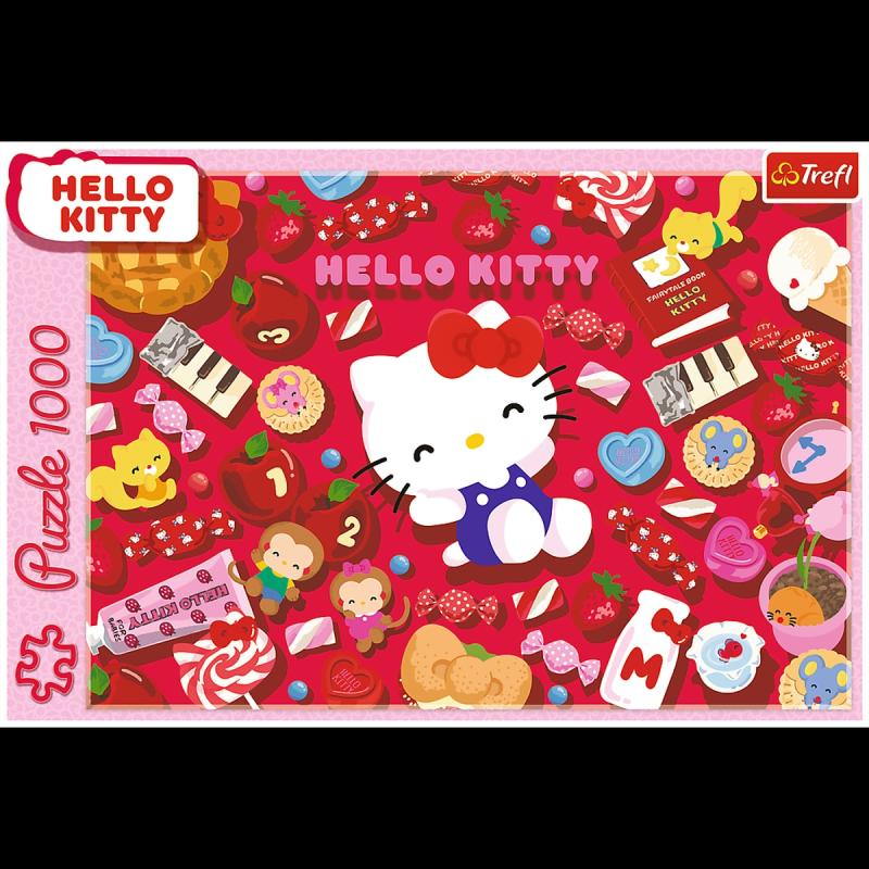 PUZZLE 1000 TREFL HELLO KITTY