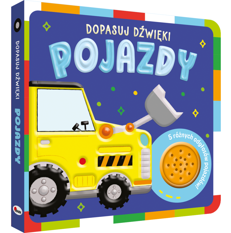 KSIĄŻECZKA DOPASUJ DŹWIĘKI POJAZDY