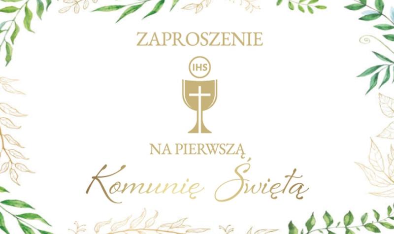 ZAPROSZENIA ZP PREMIUM KOMUNIA A10 ARMIN KWADRAT/PROSTOKĄT